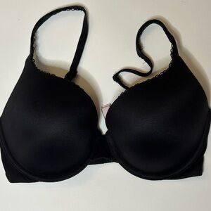 Victoria’s Secret Perfect Shape Push-up Bra- Black- 32DD